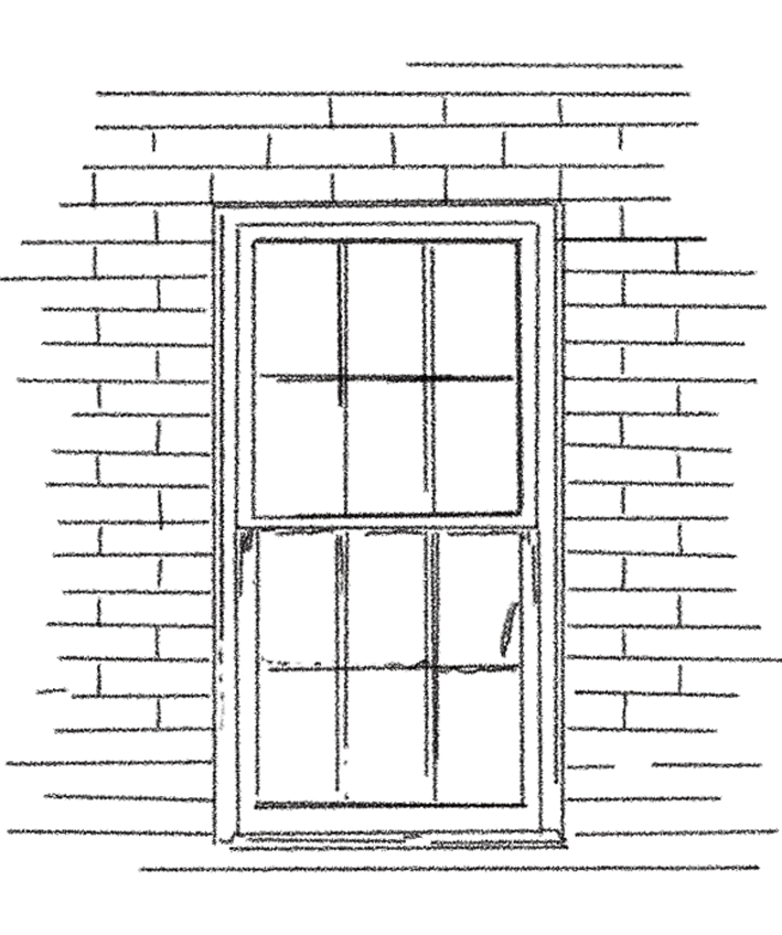 ブリックタイルの貼り方 NG1