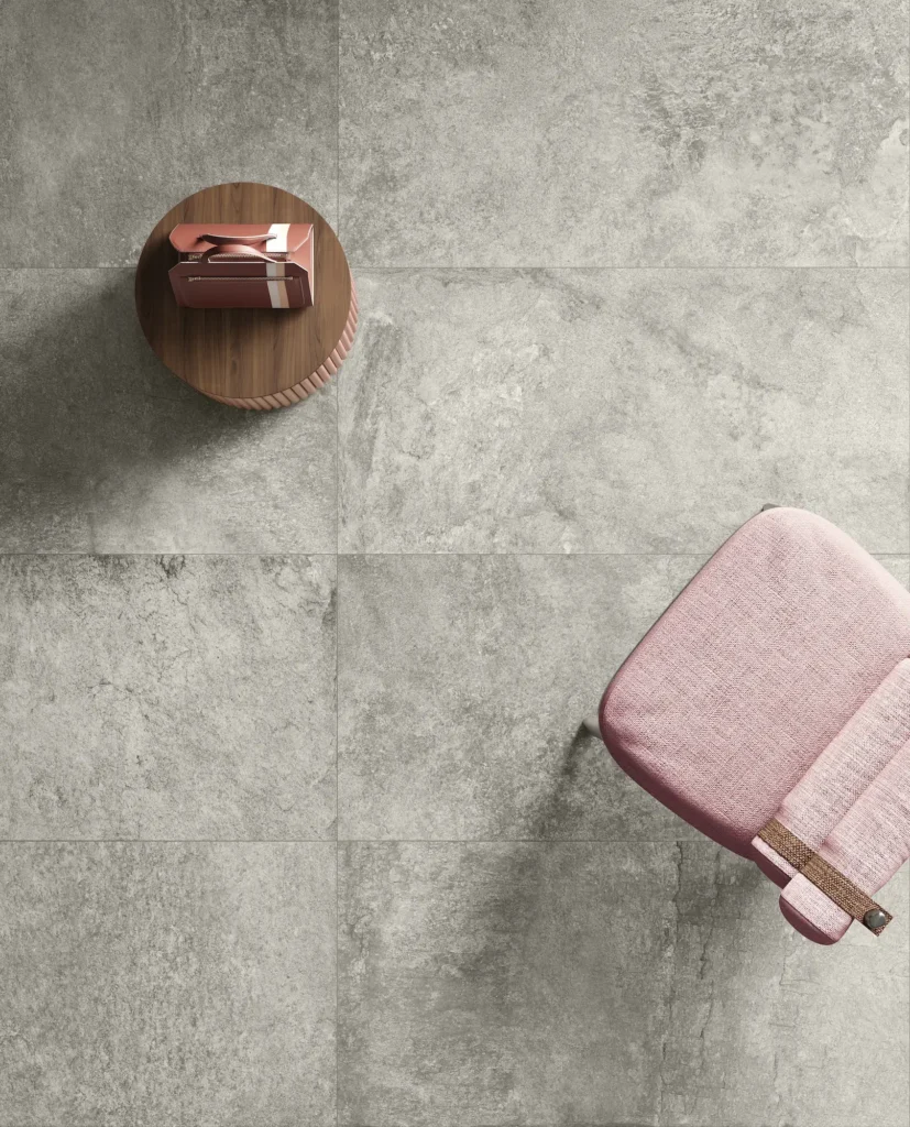 Tiles 床タイル「LAVALERO– ラバレド」 床施工事例イメージ　輸入床タイル