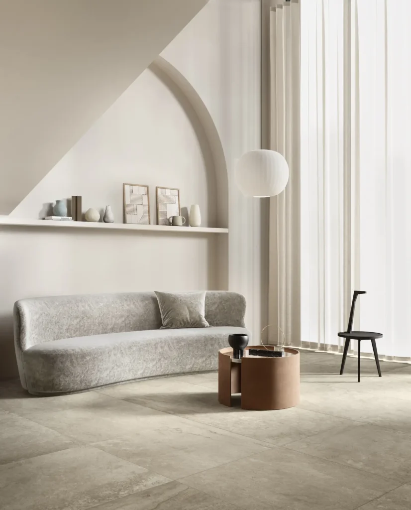 Tiles 床タイル「LAVALERO– ラバレド」 床施工事例イメージ　輸入床タイル
