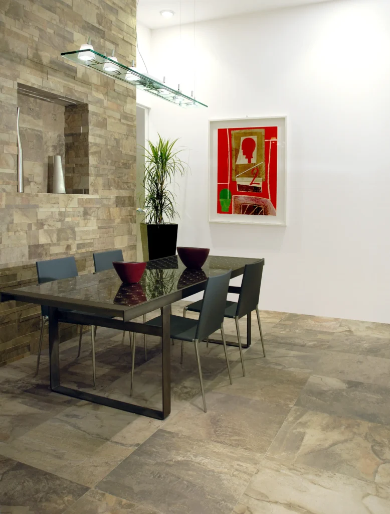 Tiles 床タイル「NATURAL– ナチュラル」 施工イメージ　輸入タイル