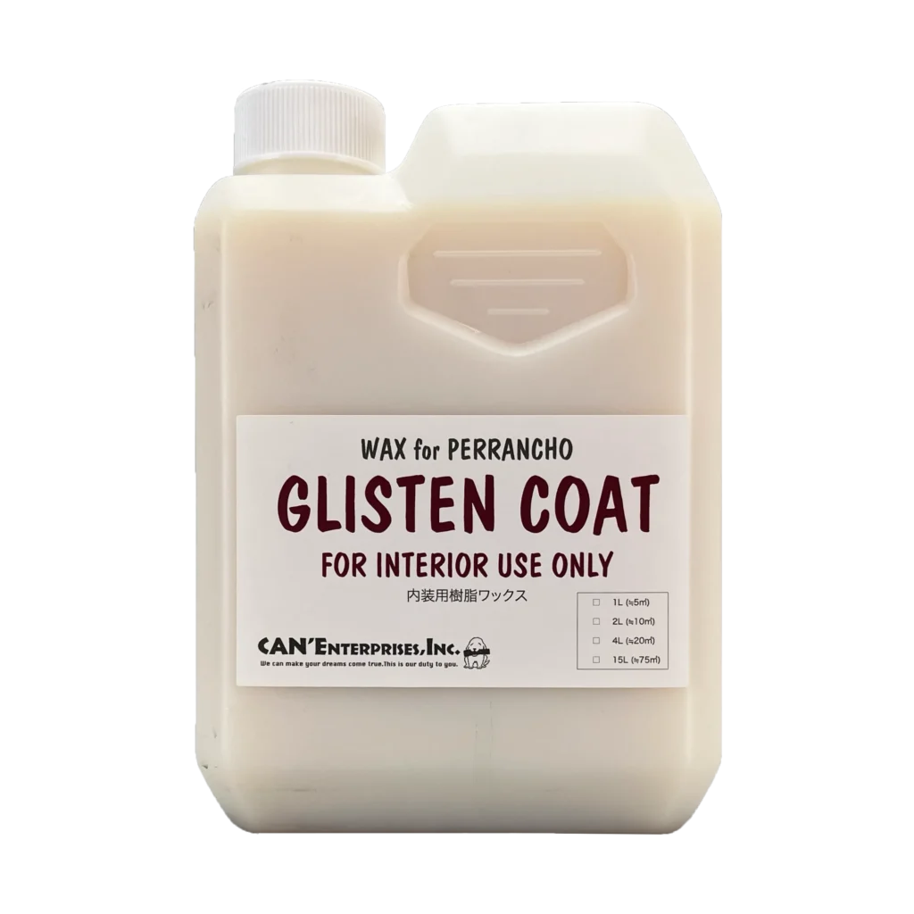 GLISTEN COAT 1リットル（壁15㎡、床5㎡）