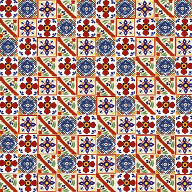 50角　柄　MEXICAN TILE(メキシカンタイル)
