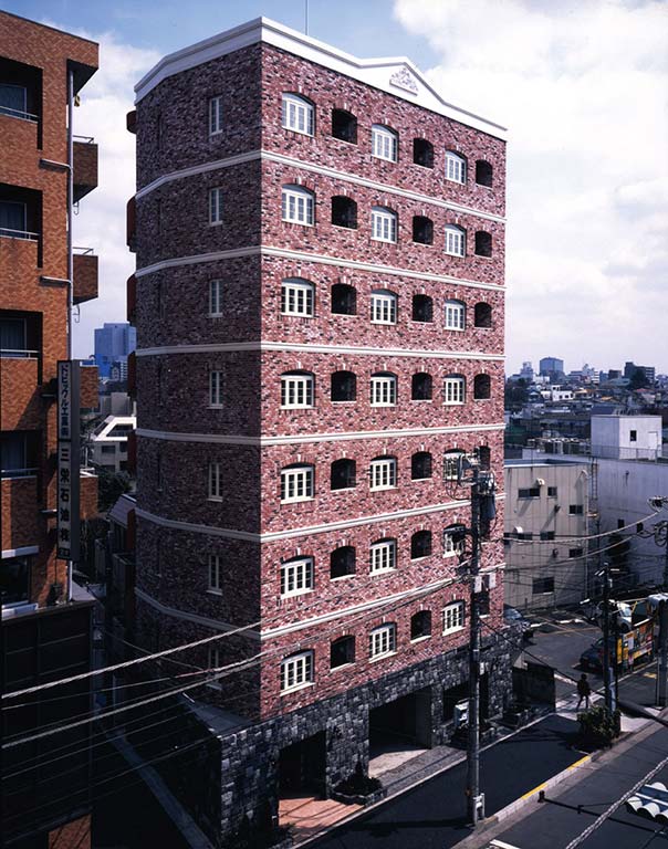 マンション外観 ブリックタイル