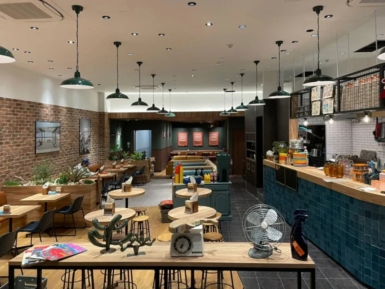 Burger Shop Interior Design