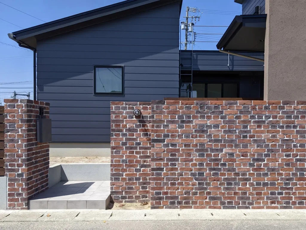 CAN’BRICK「ケンブリッジ(CB-2,CB-3) レンガ CB-2 CB-3 ミックス張り エクステリア 