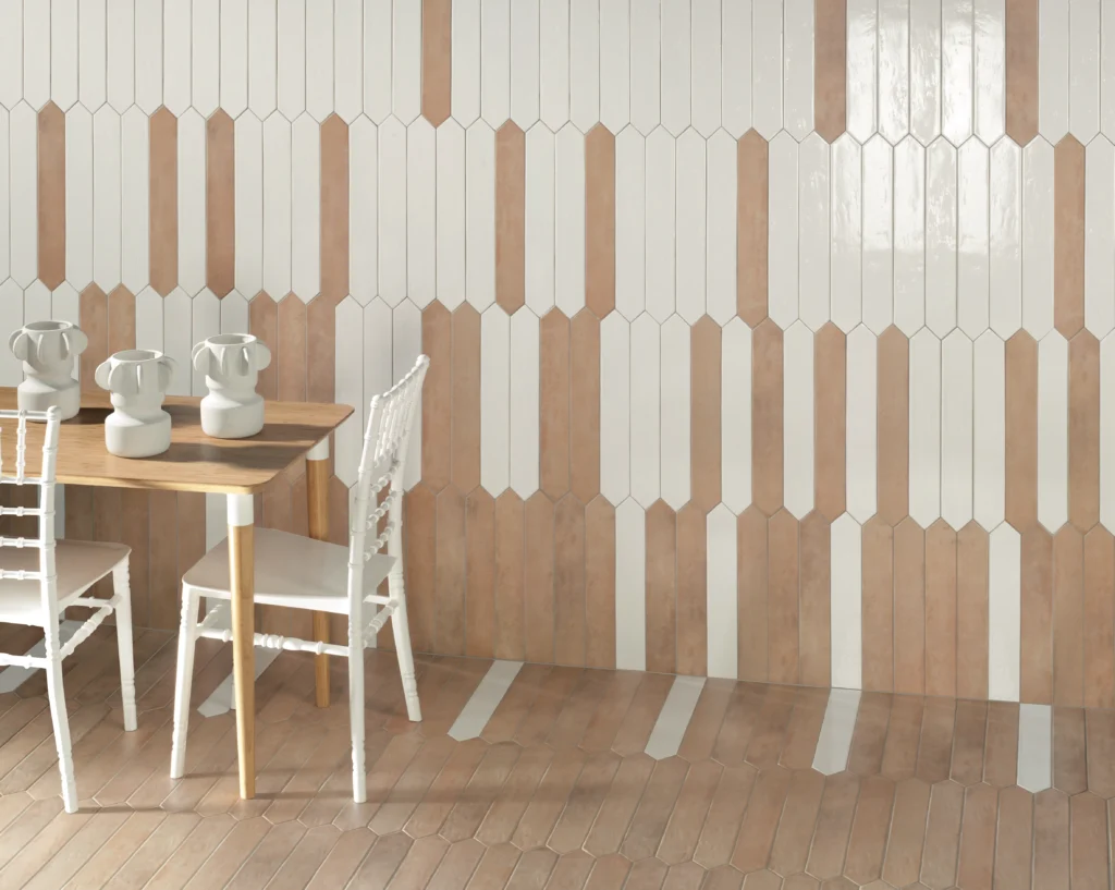 Tiles 床タイル「ARGILE– アーガイル」 施工事例イメージ　輸入タイル
