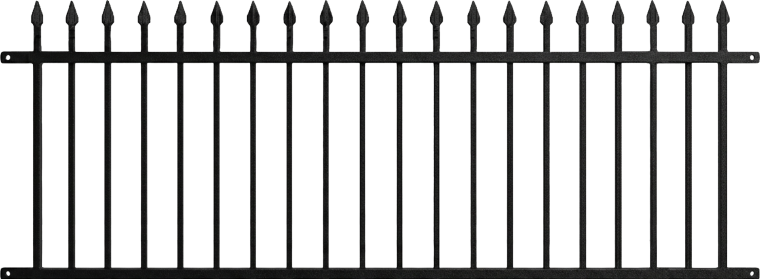 輸入アイアンフェンス ヤジリタイプ(Rackable Panel)のパネル正面